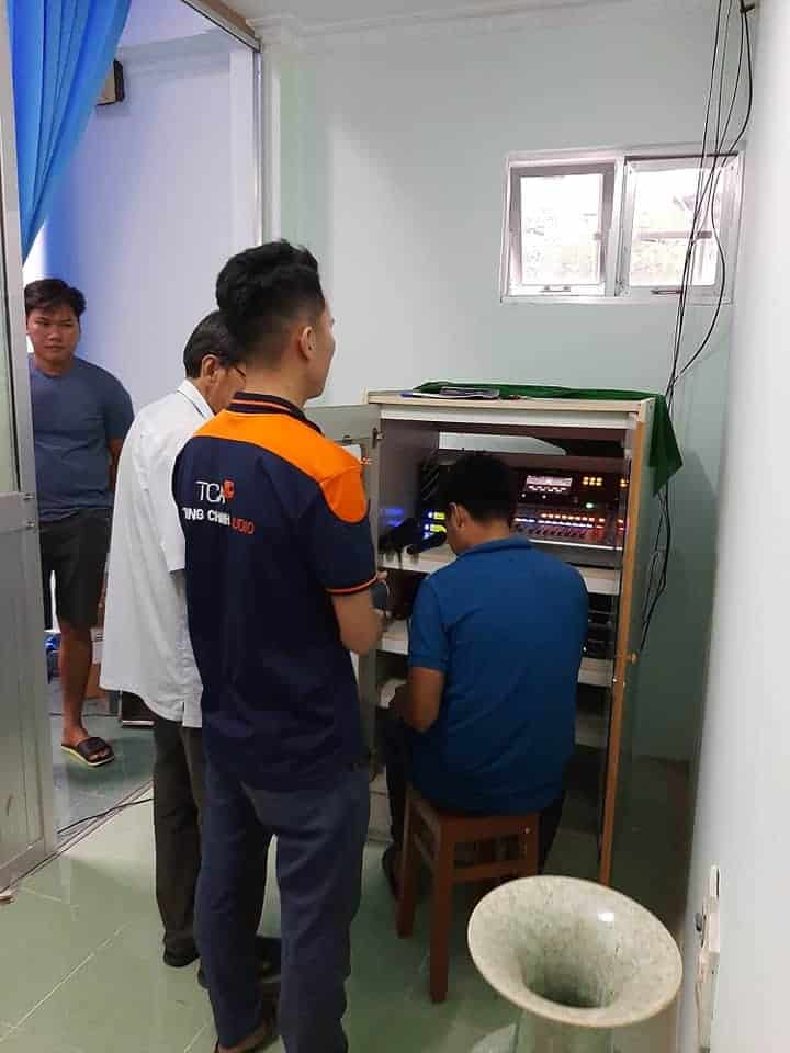 Thi công âm thanh hội trường phòng họp Cai Lậy