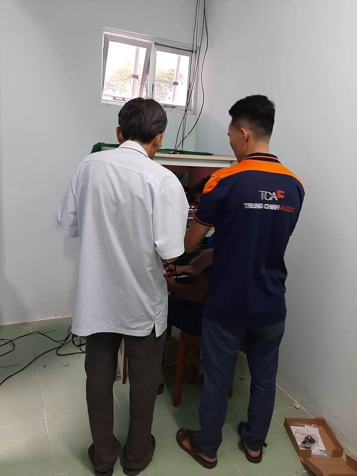 Thi công âm thanh hội trường phòng họp Cai Lậy
