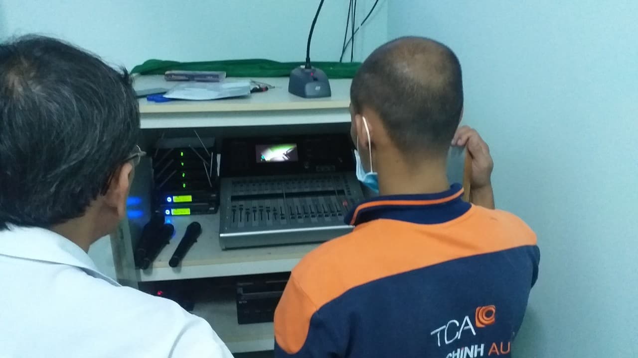Thi công âm thanh hội trường phòng họp Cai Lậy