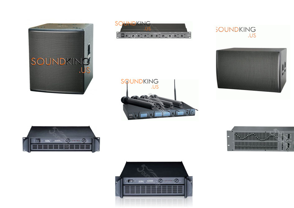 Giải pháp âm thanh sân khấu lớn với Soundking