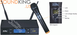 Micro không dây SOUNDKING EW26R/EW26TH